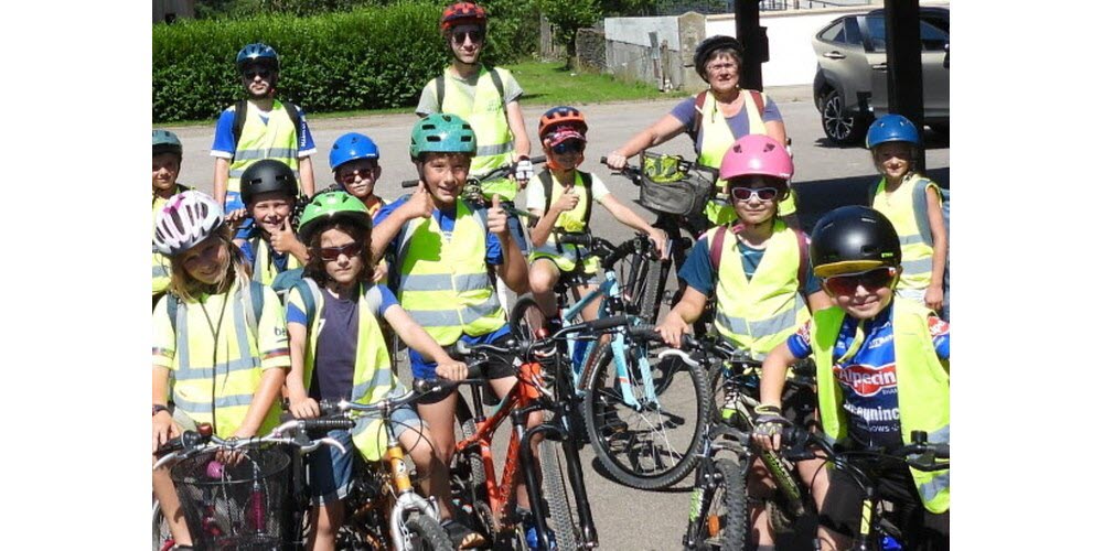 Les enfants partent à l’aventure avec le mini-camp vélo